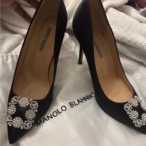 Manolo Blahnik Classic Black Heels